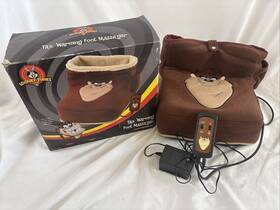 Lt8fmt Looney Tunes Vtg Taz Warming Foot Massager Warmer Tasmanian Devil