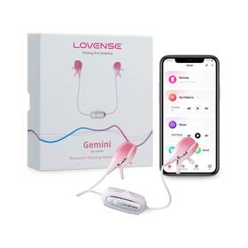 Lovense 972677430098 Gemini Nipple Clamps Wireless And Re-chargable Long Range Wifi Control