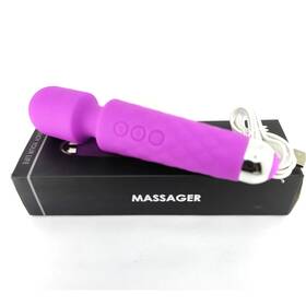 Lulu 689744745011 Personal Pleasure Wand Waterproof Vibrating Massager