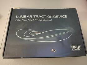 Vortx25 Lumbar Dr Traction Device Heat Therapy Back Massager Tested Works