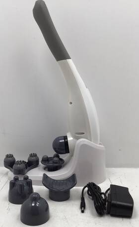 6398 Lumina Hammer Ngr Deep Tissue Massager In White