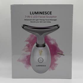 Luminesce 972291260088 7-in-1 -led Advance Sculptor Facial Light Therapy And Massager