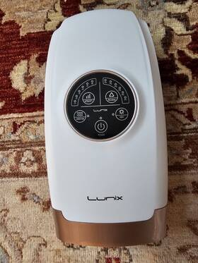 Lunix 445025166110 Lx3 Cordless Electric Hand Massager W Compression Shiatsu Massage