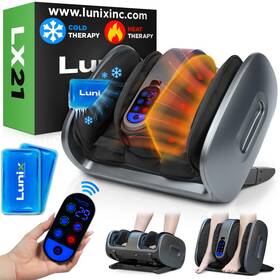 Lunix Lx21r Lx21 Fsa Foot And Calf Massager With Remote Neuropathy Plantar Fasci