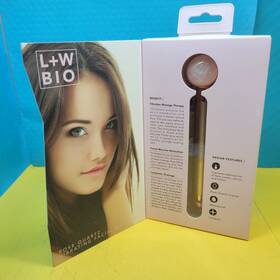 Luxe Willow 842100149018 Bio Phoenix Rose Quartz Vibrating Facial Massager Roller L W Bnib