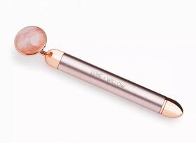Lw-0118 Luxe Willow Phoenix Rose Quartz Stone Vibrating Facial Massager