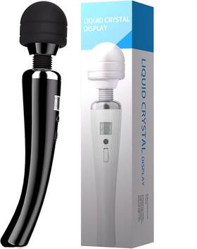 Sjk-001 Lvfmufeb-99 Cordless Portable Massager -8 Multiple Speeds And 8 Modes Hand Held Electric Mus
