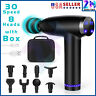 Lzt9100418bk Htwon Speed Massage Gun Lcd Deep Tissue Percussion 754047360428
