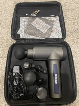 M 782899680807 Youdgee Muscle Massage Gun Deep Tissue For Athletes 6 Speeds Levels 2500mah