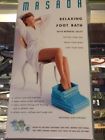 M7600 Masada Relaxing Bath Inflatable New With Mineral Spoil Your Feet