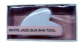 Macys 818637022667 White Jade Gua Sha Tool Can Be Used On Whole Body - New In Box