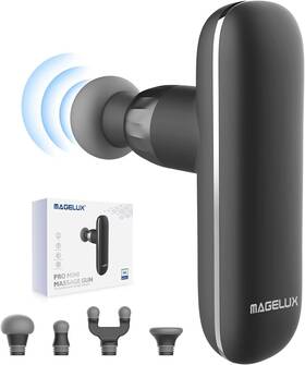 Magelux 654538593338 Mini Massage Gun Deep Tissue Muscle Massager - Black Scratch And Dent