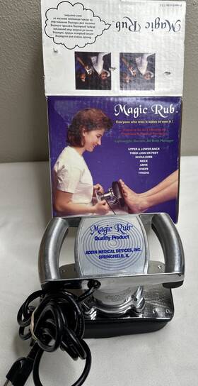 Magic 711088424939 Addin Rub Full Body Professional Vibrating -read Details