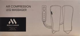 Ma-m-002 Magic Makers Air Compression Leg Massager With Heat - Lcd Screen 3 Modes New