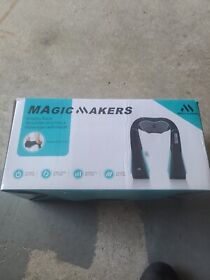 M-blt-050 Magic Makers Shiatsu Back Shoulder Neck Massager With Heat New