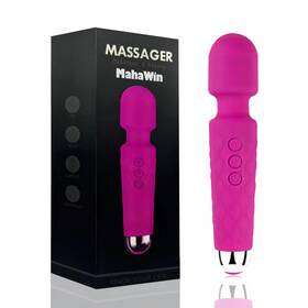 Mahawin 085353301974 Vibrating Shoulder Muscle Massager Usb Rechargeable Waterproof 20 Speeds