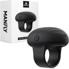 Manfly 313027895833 Mini Finger Massager Waterproof Rechargeable Portable Powerful Massage Tool Bl