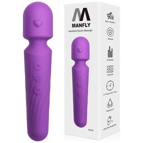 Bn46 Manfly Electric Travel Massager 10 Modes 5 Speed Powerful Silent Waterproof Handhel