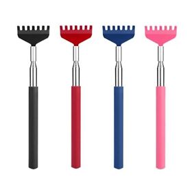 Marvolia 4 Pack Back Scratchers Telescoping Metal Scratcher For Adults