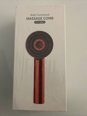 Xyt-0801 Massage Comb New Red Multifunctional Therapy