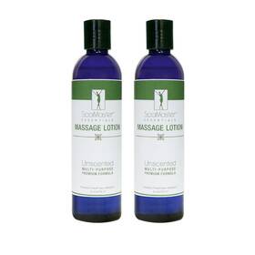 Master Massage 198938003313 Organic Lotion Pack Of 2 - 8 Fl Oz Skin-nourishing Formula For Rel