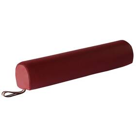 Master Massage 841930119239 6 Inch X26 3/4 Round Bolster In Burgundy