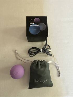 Maxgia A00053-1 2 Inch Single Massage Ball 5 Speeds Vibrating Roller