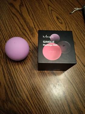 A0052-ca Maxgia 3ftft Vibrating Massage Ball - Roller With 5 Speed Vibrations For