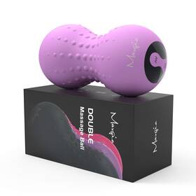 Maxgia-m001 Maxgia Heating Vibrating Peanut Massage Ball - 5 Intensity Levels And 1 Heat Mode Fo