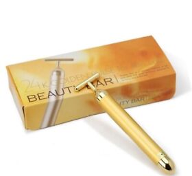 Mc Biken Beauty Bar 24k Golden Facial Massager Skin Care Made In Japan