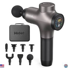 B083by3b2t Mebak Deep Tissue Massage Gun For Athletes Quiet Portable Muscle Relief Gifts