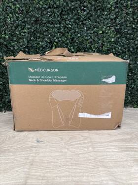 Medcursor 850063469333 Neck Back Massager With Heat Electric Shiatsu Massage