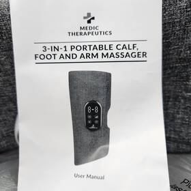 Medic Therapeutics 886678593224 Otc Messager Therapeutic 3-in-1 Portable Calf Foot And Arm