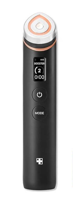 Medicube 744759923424 Booster Pro 6-in-1 Real Glass Glow Beauty Massager For Clear Radia