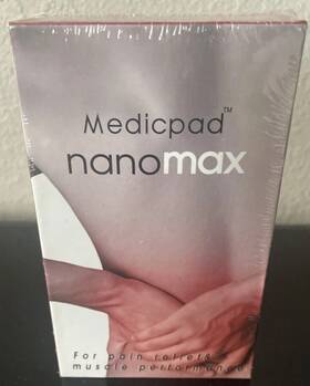 Medipad 053176294087 Nanomax Muscle Pain Relief And Performance Therapy Stimulator In Box-new