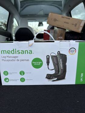 Ep-1129 Medisana Leg Massager With Heat And Compression For Circulation An