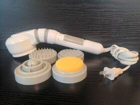 Dh-68 Meditech Heated Face And Body Massager Mdl With 4 Attachments Tested Working