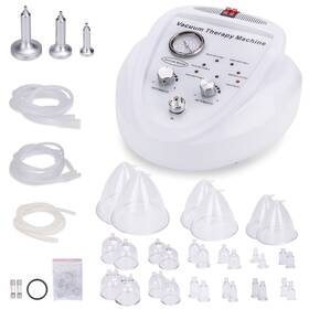 T114388 Meifuly Vacuum Therapy Cupping Machine With 30 Cups And 3 Metal Gua Sha Handles For S
