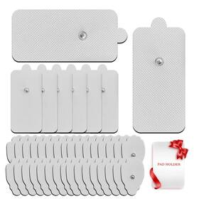 9n-sbx6-t1l6 Melede Tens Unit Replacement Pads 40 Pcs Premium Quality Snap Electrode