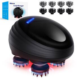 Mel-a095b Melonsun Electric Scalp Head Massager Type-c Rechargeable Ipx7 Waterproof Massa