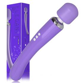 Metooka 037203551893 Therapeutic Cordless Massager - Powerful Massage Tool Handheld 8 Speeds 20 Pa