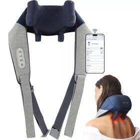 1000028039 Miko Shiatsu Neck And Back Massager Hands Free With Soothing Heat