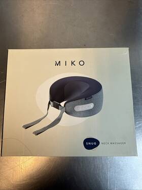 Mmo-02gb Miko Miko- Snug Neck Massager - Gray