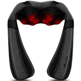 B08zhwsdb8 Mirakel Shiatsu Neck And Back Massager With Heat - Deep Tissue Should