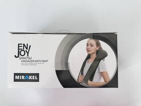Mi-blt-3 Mirakel Enjoy Shiatsu Massager With Heat And 3 Speed - New In Open Box