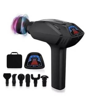 Mj Muje 015327682143 M6 Deep Tissue Massage Gun - Quiet Percussion Muscle Massager. New Sealed