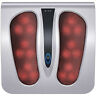 Mk-02-02-silver Miko Foot Massager With Shiatsu Settings Functions And Rotating