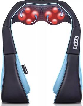 Mo Cuishle 726084094840 Shiatsu Neck And Shoulder Massager With Heat Deep Kneading Massage