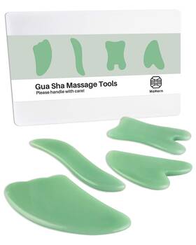 Mohern 748323998597 Gua Sha Massage Tools 4 Pcs Of Multi-shapes Guasha Scraping M