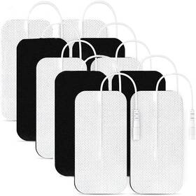 Pads03 Molufeibe Tens Unit Replacement Pads 2x4 Reusable Electrodes For Muscle Stimulator